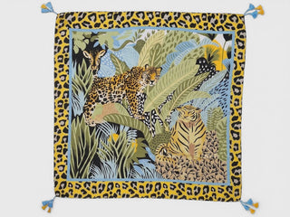 Foulard donna BRENDA stampa tropicale in viscosa