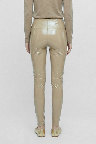 Leggings NICOLE a vita alta effetto vernice