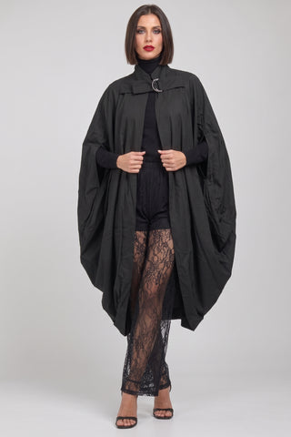 Trench mantella donna PEARL oversize  maniche pipistrello