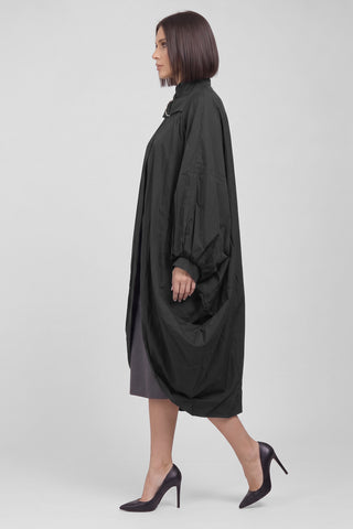 Trench mantella donna PEARL oversize  maniche pipistrello