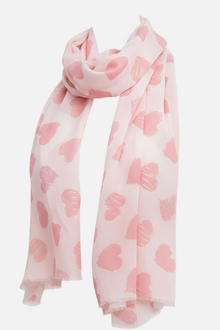 Foulard MICHELINE stampa cuori