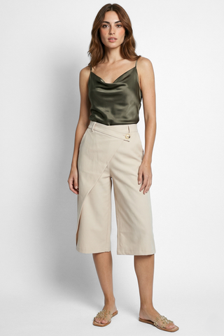 Bermuda a gamba larga FIJI effetto chiusura a portafoglio