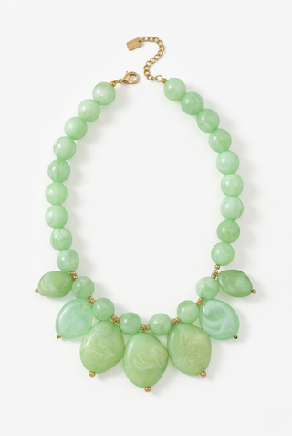 Collana in acciaio SADE maxi sfere e pendenti