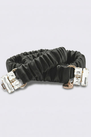 Cintura DUSKANY con fibbia con cabochon in ecopelle