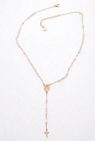 Collana donna girocollo PETIT a rosario in acciaio inossidabile