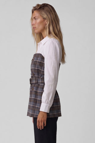 Camicia donna SAID a quadri  in cotone
