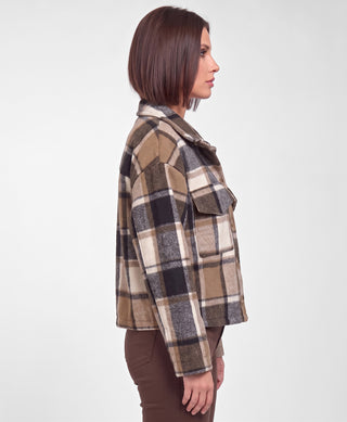 Giacca donna CAVIER  a quadri Oversize