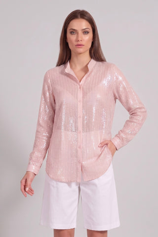 Camicia FABIAN a righe in tessuto Lyocell