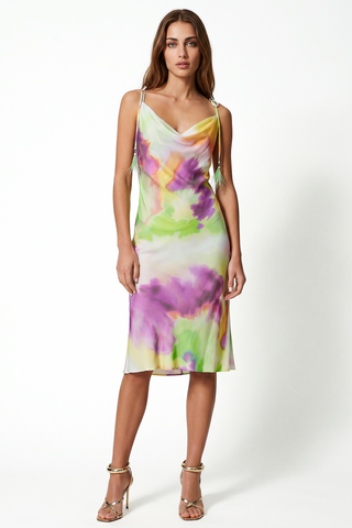 Abito FANTASY con laccetti e charms