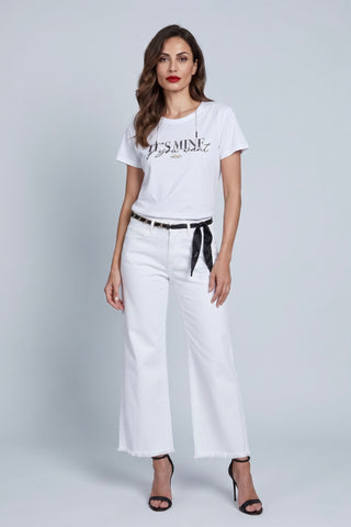 T-shirt in cotone TARRAGONA Relish mezza manica con stampa lamina sh