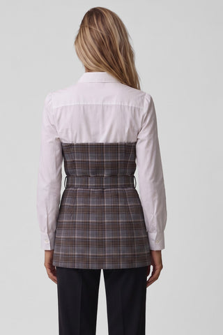 Camicia donna SAID a quadri  in cotone