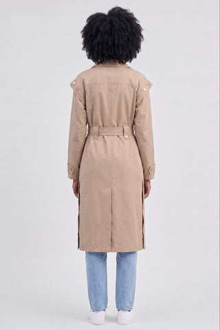 Trench doppiopetto donna HANNA vestibilità Over