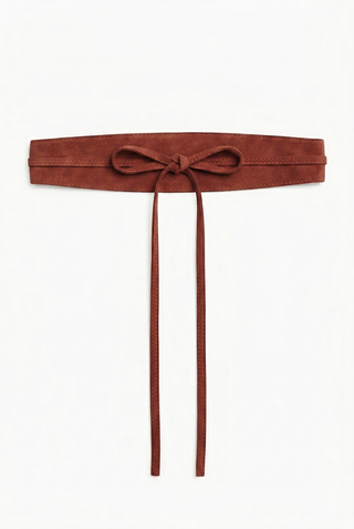 Cintura a fascia donna GESSY in camoscio stile obi