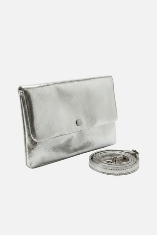 Pochette MARTINE con chiusura a patta e tracolla