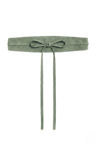 Cintura a fascia donna GESSY in camoscio stile obi
