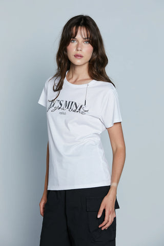 T-shirt in cotone TARRAGONA Relish mezza manica con stampa lamina sh