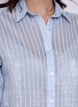 Camicia FABIAN a righe in tessuto Lyocell