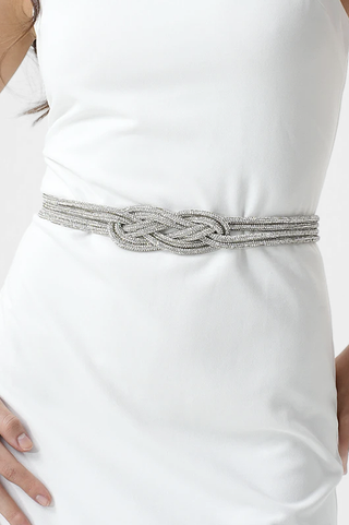 Cintura donna DIAMOND gioiello con microstrass e catena regolabile