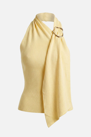 Top ARLENA neck tie with ring
