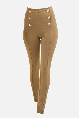 Leggings AMBLEON con bottoni dorati SuperFit