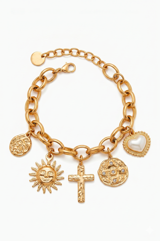 Bracciale RADIANT donna in acciaio inossidabile con ciondoli