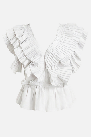 Blusa ISABELLE con rouches