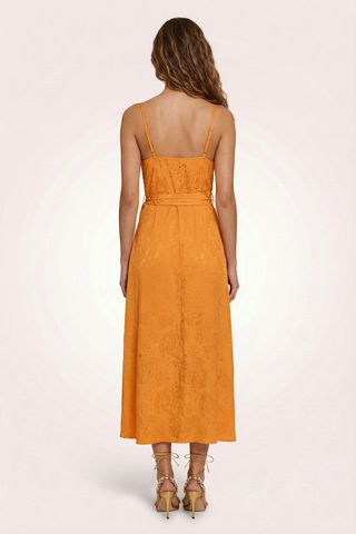 ETOILE wrap dress in cashmere print