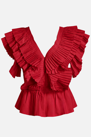 Blusa ISABELLE con rouches