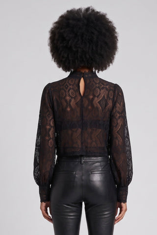 Blusa donna DIDI in pizzo di cotone (DIDIANE) - immagine 3