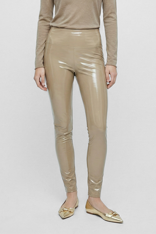 Leggings NICOLE a vita alta effetto vernice