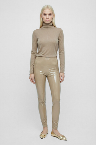 Leggings NICOLE a vita alta effetto vernice