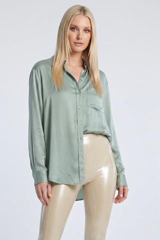 Camicia donna in viscosa ISOTTA m/l con taschino - immagine 2