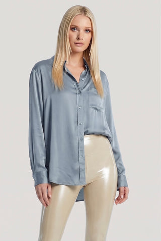Camicia donna in viscosa ISOTTA m/l con taschino - immagine 9