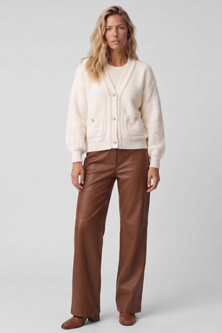 Cardigan/giubbotto donna LEDA in maglia doppia