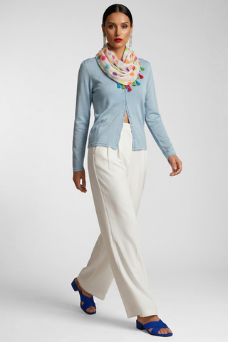 Cardigan WILHEM m/l in viscosa e lurex