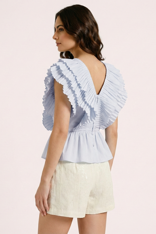 Blusa ISABELLE con rouches