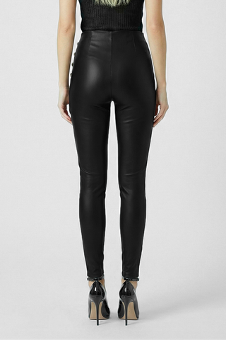 Leggings AVELINE con bottoni dorati e vestibilità a guanto