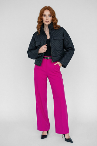 BERNADETTE straight leg trousers including belt