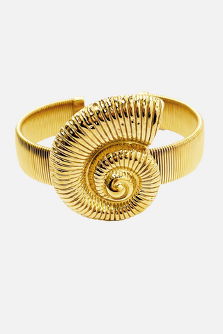 FENECH bracelet with shell design in steel