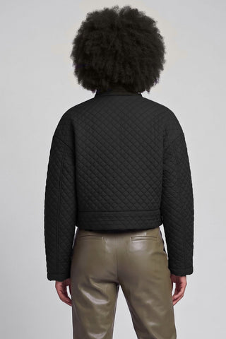 JEANETTE quilted bomber jacket Oversized fit