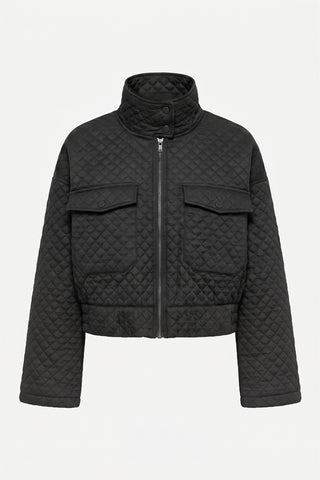 JEANETTE quilted bomber jacket Oversized fit