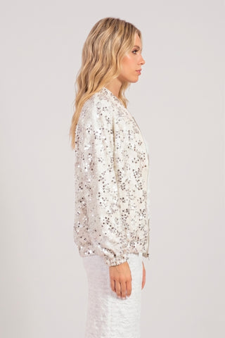 Giubbino Oversize AUDREY con paillettes - immagine 4