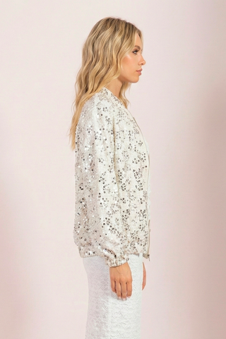 AUDREY Oversized Jacket with sequins