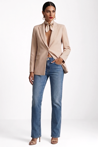 Jeans donna Relish CINDY vita media a sigaretta lavaggio medio vintage - immagine 5