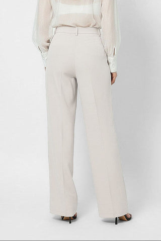 BALAZUC flowing wide-leg trousers with pleats