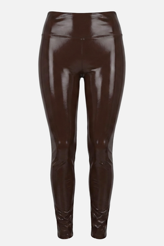 Leggings NICOLE a vita alta effetto vernice