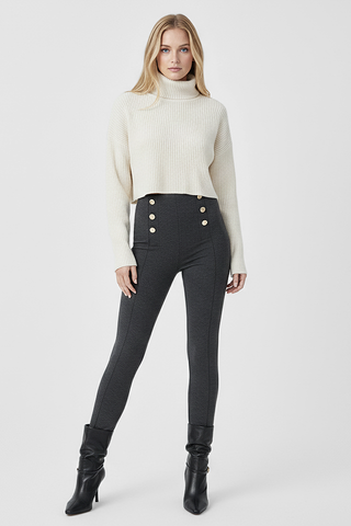 Leggings AMBLEON con bottoni dorati SuperFit
