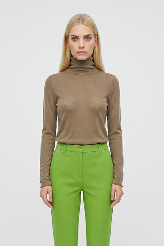JULIETTE long-sleeved turtleneck top