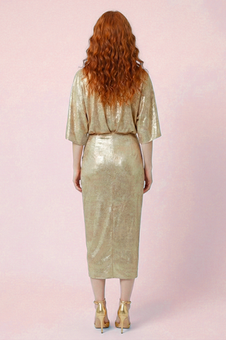 Abito midi CELINE drappeggiato m/m