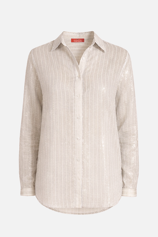 Camicia FABIAN a righe in tessuto Lyocell